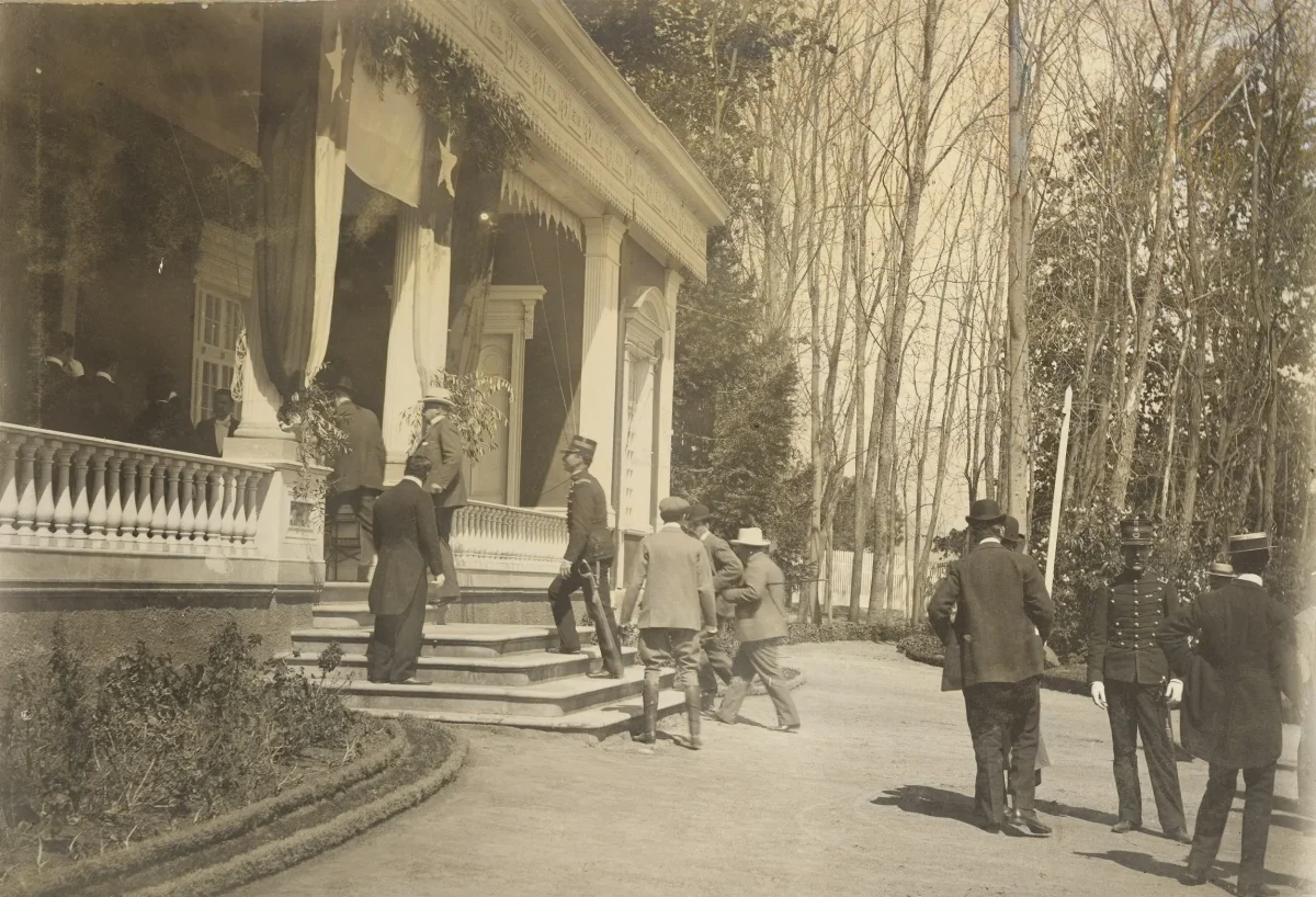 Palacio Las Majadas de Pirque, CA 1901 — Las Majadas de Pirque — 1901 | Chile de Ayer
