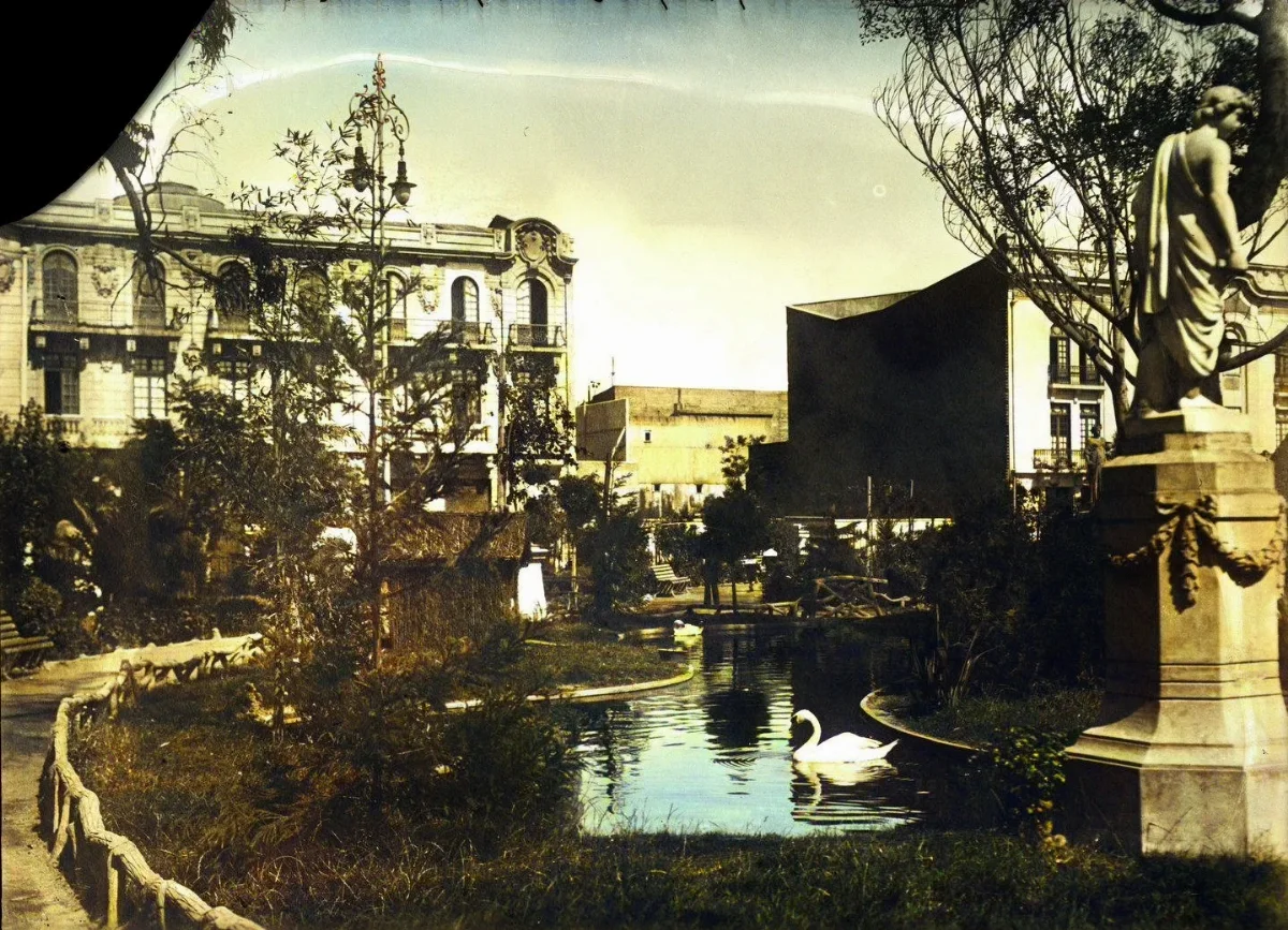 Valparaiso, Parque Italia ,1911 — Parque Italia — 1911 | Chile de Ayer
