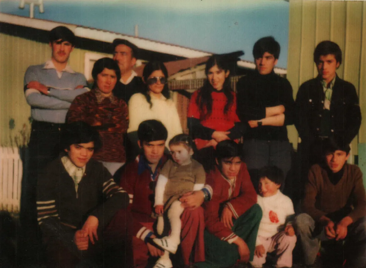 reunion familiar en punta arenas — Punta Arenas — 1978 | Chile de Ayer