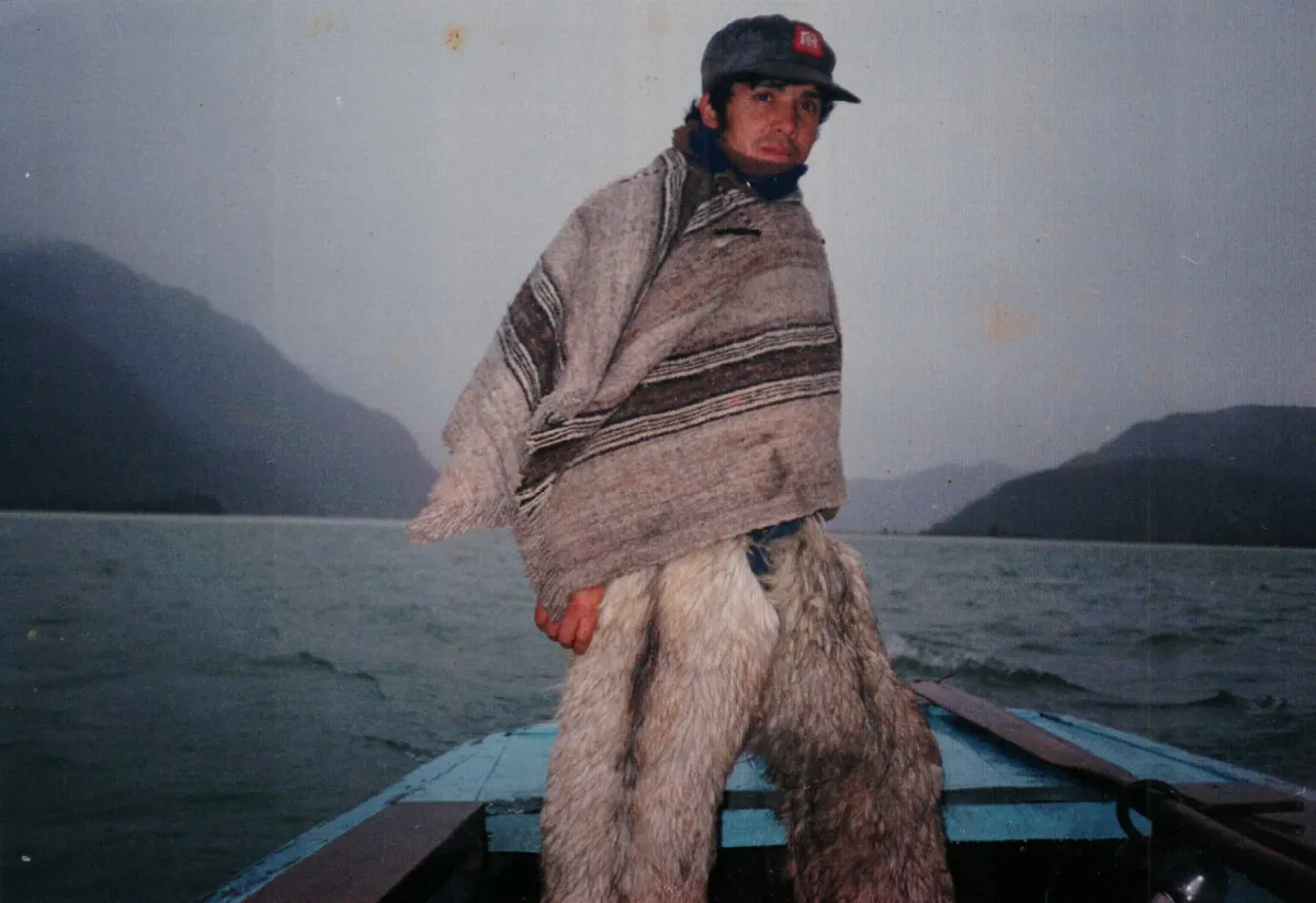 viajando para visitas de censo — Glaciar Jorge Montt — 1982 | Chile de Ayer