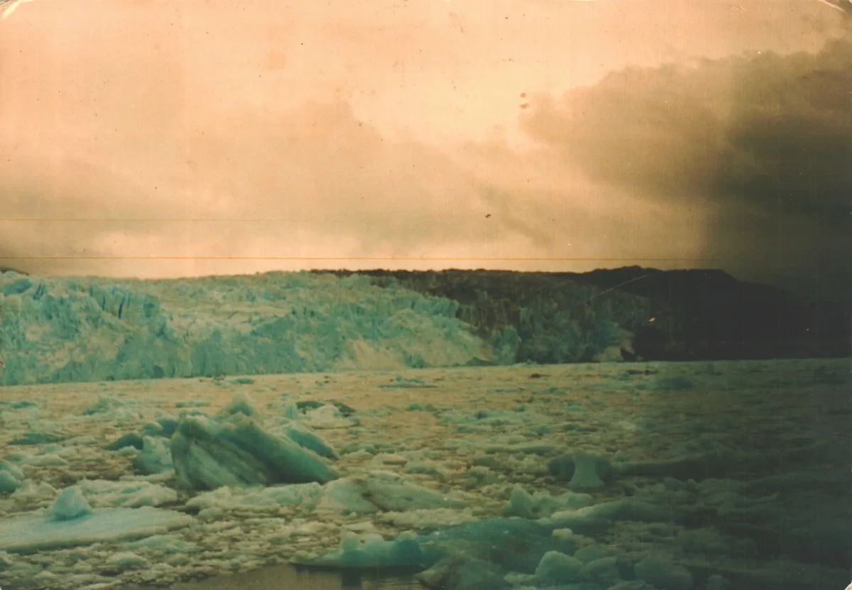 glaciar Jorge montt — Glaciar Jorge Montt — 1984 | Chile de Ayer
