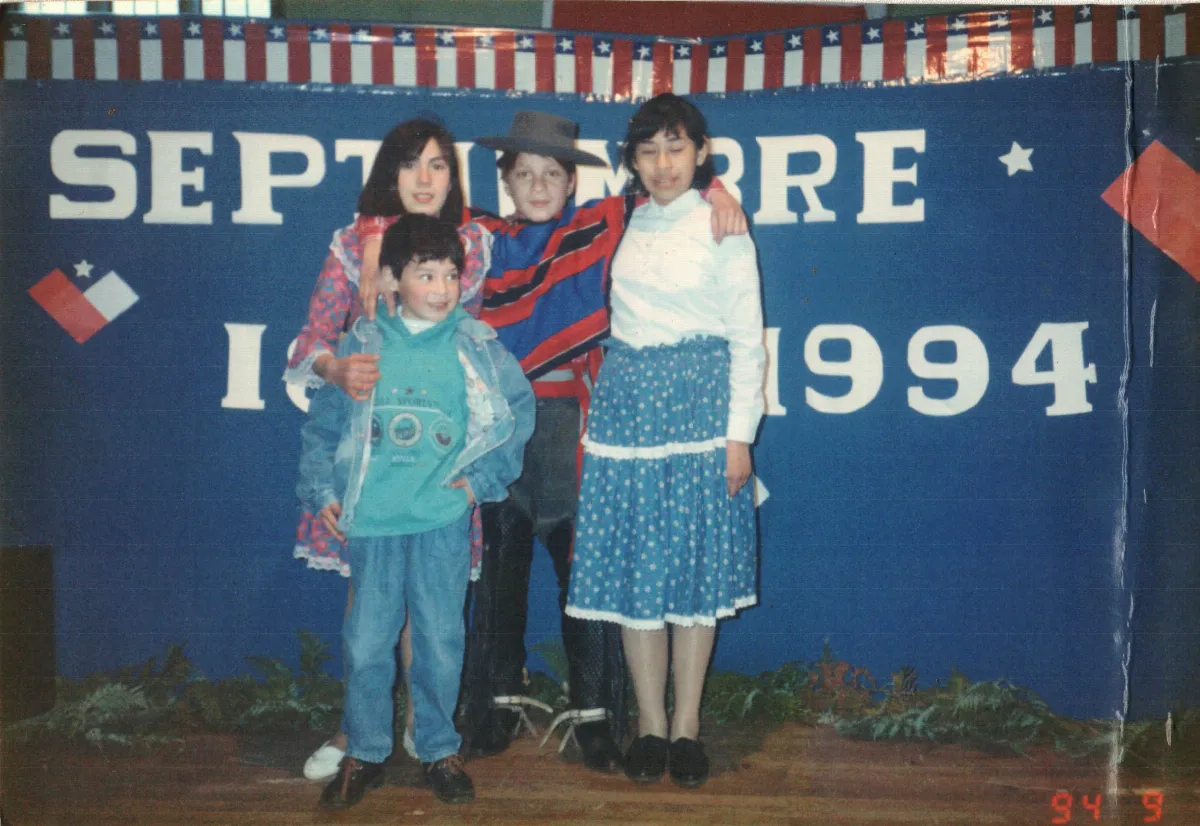 Fiestas patrias — Caleta Tortel — 1995 | Chile de Ayer