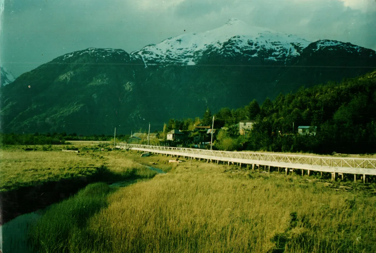 Paisaje Junuqillo — Caleta Tortel — 1998 | Chile de Ayer
