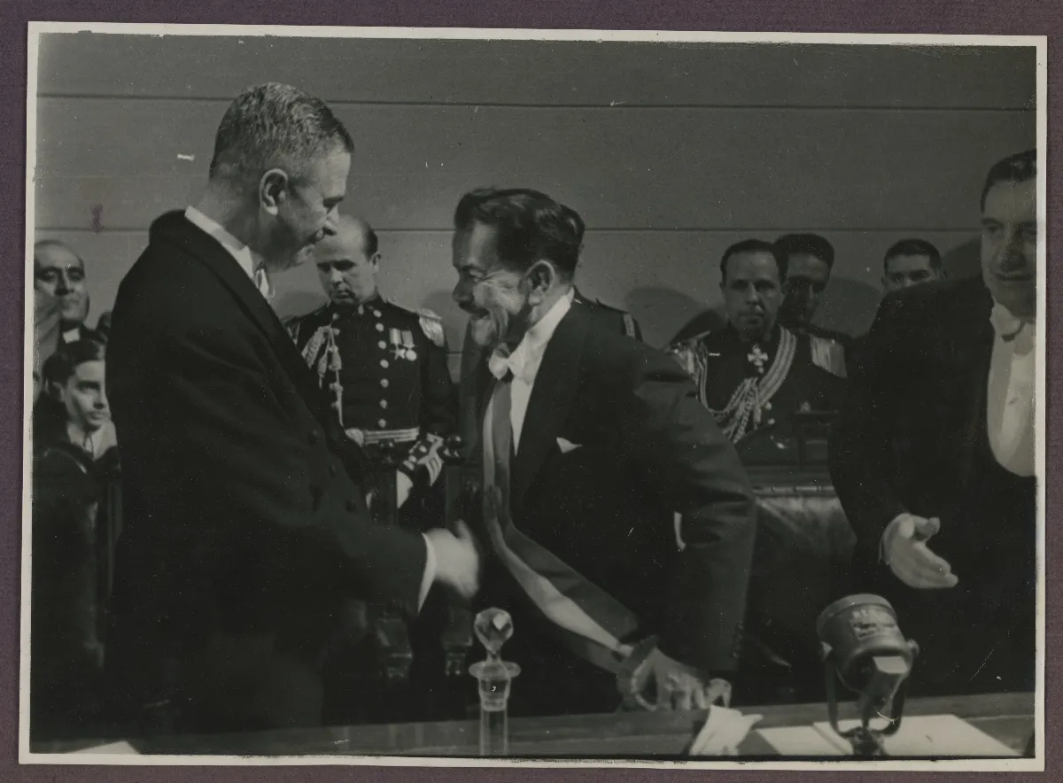Toma de mando Presidente Pedro Aguirre Cerda — Santiago — 1938 | Chile de Ayer