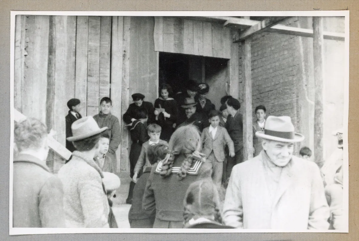Presidente Aguirre Cerda en acto oficial en Punta Arenas — Punta Arenas — 1939 | Chile de Ayer