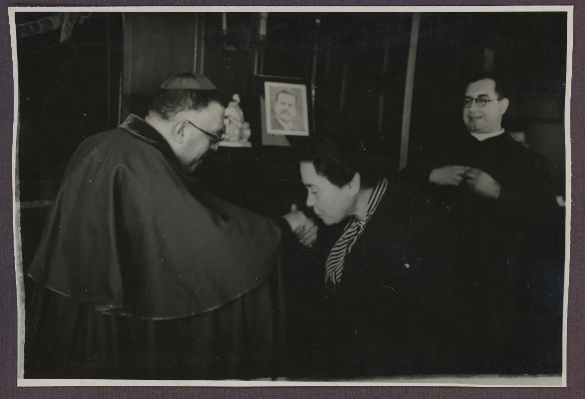 Autoridades en reunión oficial — Viña del Mar — 1940 | Chile de Ayer