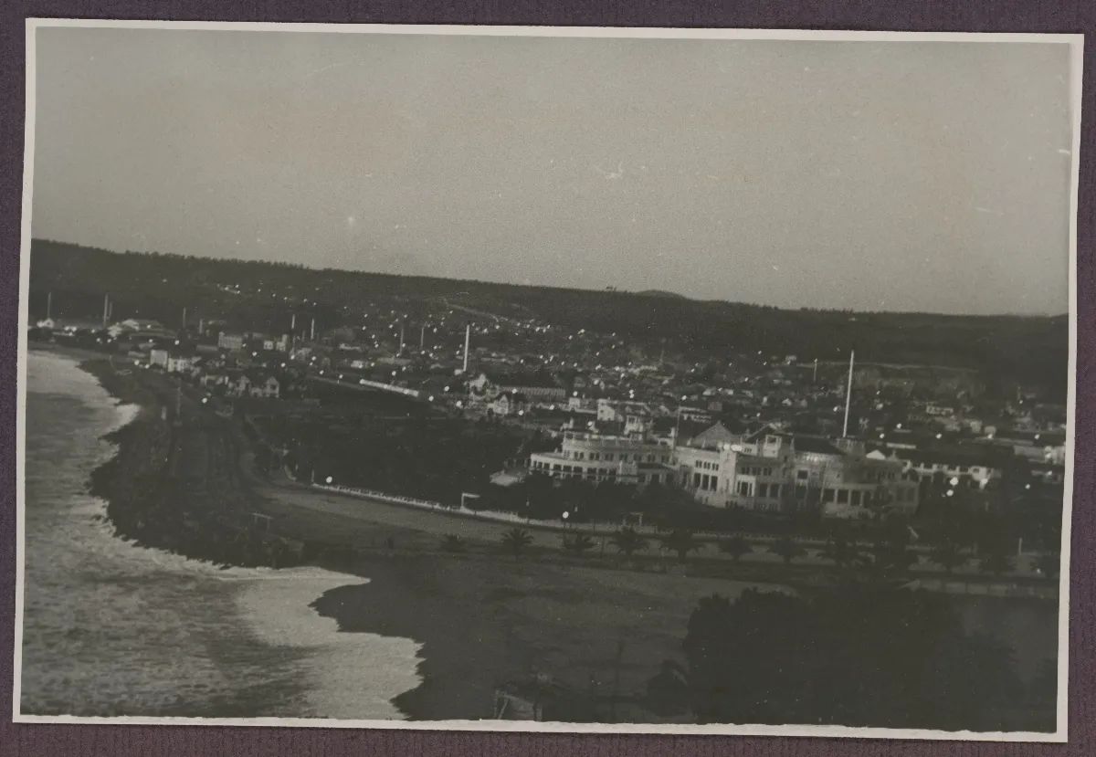 Vista panorámica de Viña del Mar desde la altura — Viña del Mar — 1940 | Chile de Ayer