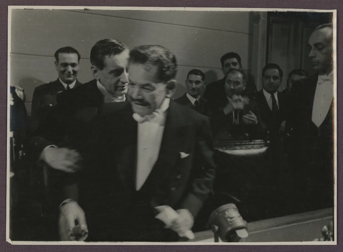 Ceremonia de cambio de mando presidencial — Santiago — 1938 | Chile de Ayer