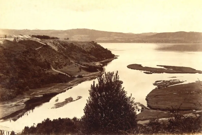 Río Gamboa, Castro, 1893. — 1893 | Chile de Ayer