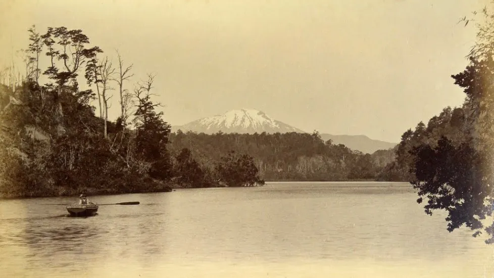 La Poza, Lago Llanquihue en 1893. — 1893 | Chile de Ayer