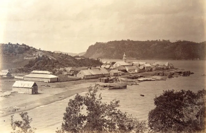 Puerto de Quemchi, 1893. — 1893 | Chile de Ayer