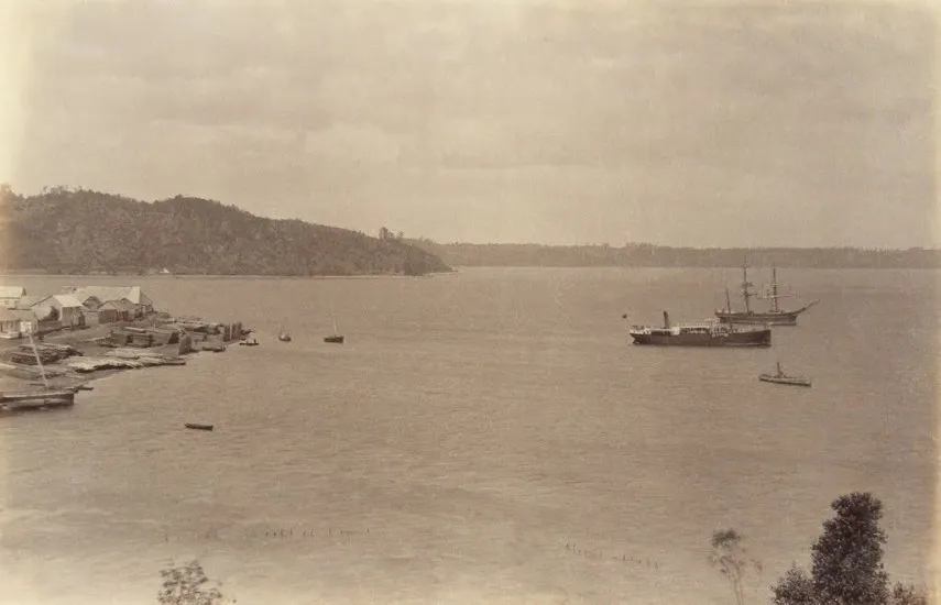 Puerto de Quemchi,  1893. — 1893 | Chile de Ayer