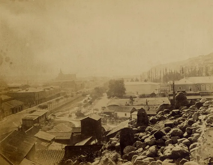 Av. Argentina de Valparaíso, ca. 1870s — Avenida Argentina — 1870 | Chile de Ayer