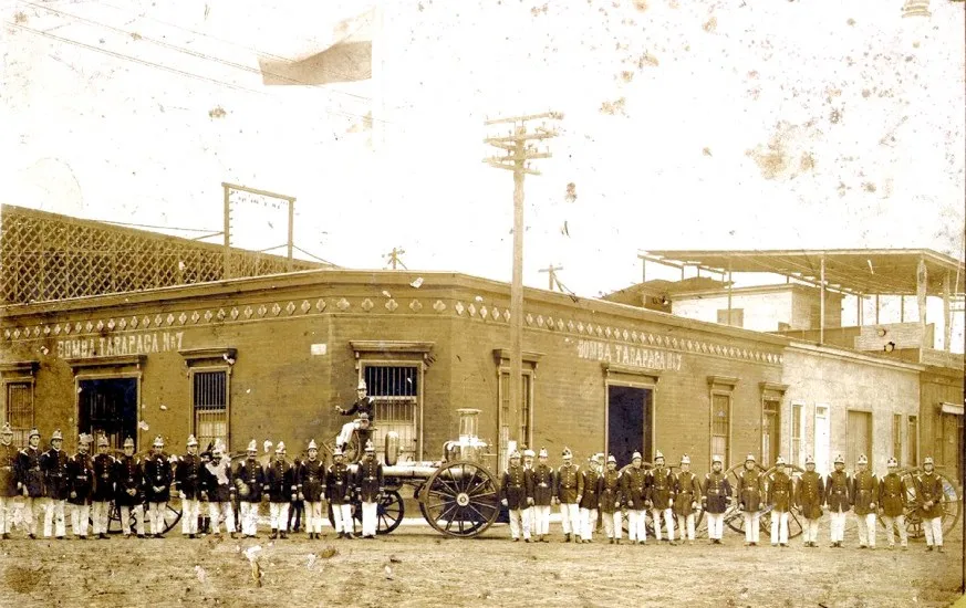 Bomba Tarapacá Nº7  de Iquique, 1915 — 1915 | Chile de Ayer