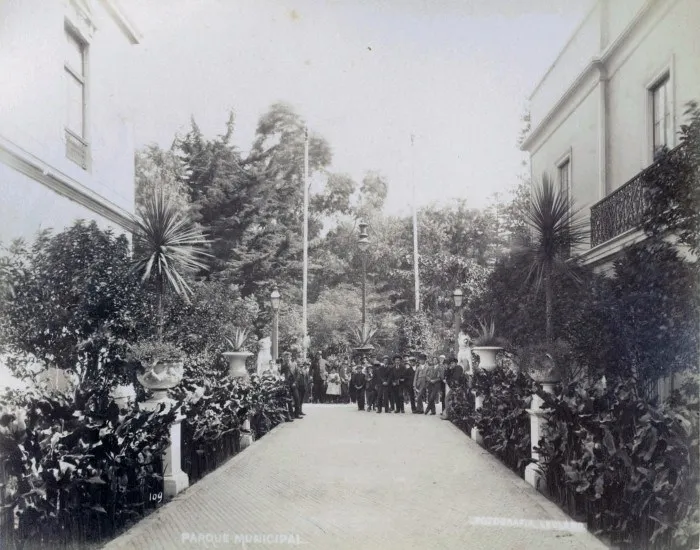 Parque Municipal de Valparaíso en 1888 — 1888 | Chile de Ayer