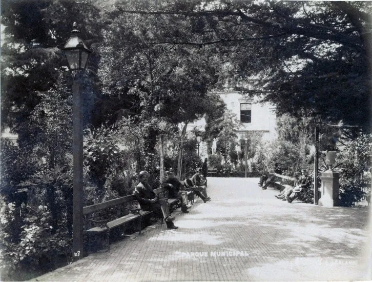 Parque Municipal de Valparaíso en 1888 — 1888 | Chile de Ayer