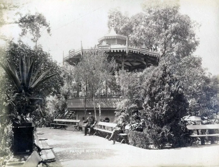 Parque Municipal de Valparaíso en 1888 — 1888 | Chile de Ayer