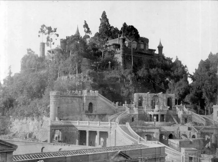 Santa Lucia en 1901 — 1901 | Chile de Ayer