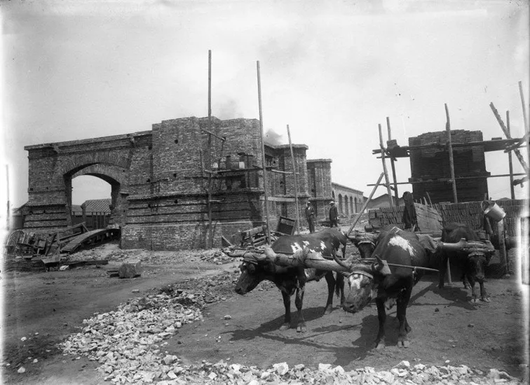 Estación Mapocho en 1907 — Estación Mapocho — 1907 | Chile de Ayer