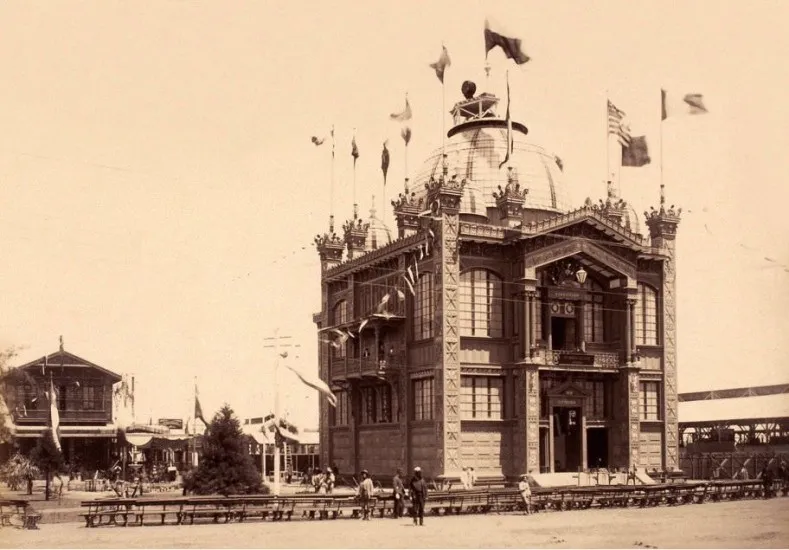 Pabellón de Chile en la Exposición Universal de París en 1889 — 1889 | Chile de Ayer