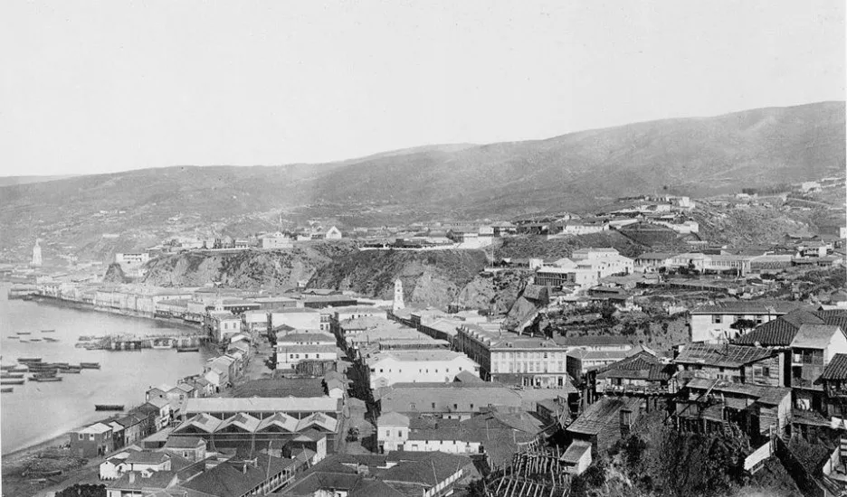 Valparaíso en el año 1864 — 1864 | Chile de Ayer