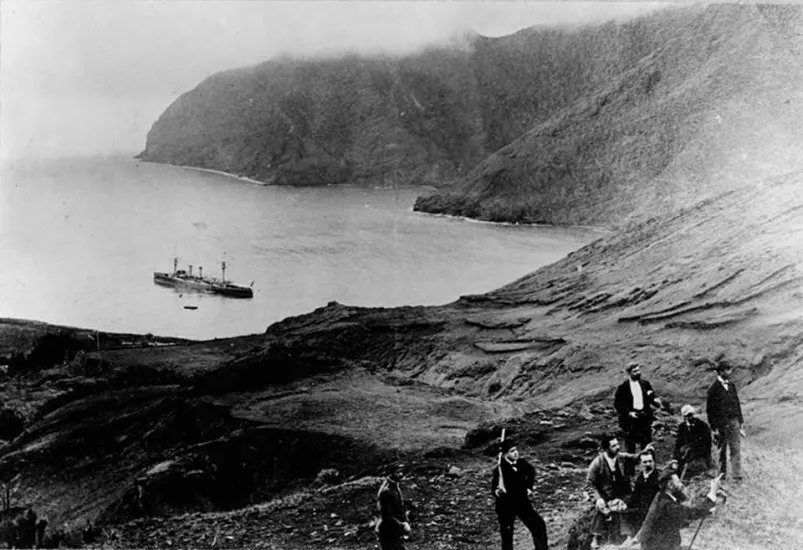Bahía Cumberland en 1900 — 1900 | Chile de Ayer