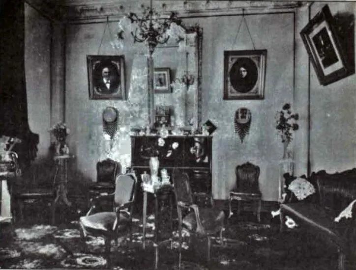 Salon Casa Eduardo Perez Cangas 1915 — 1915 | Chile de Ayer
