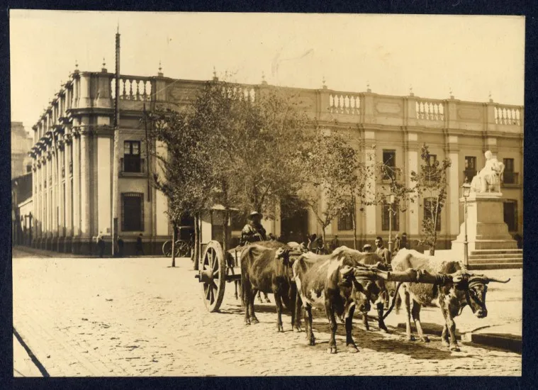 Tribunales de Justicia en 1906 — 1906 | Chile de Ayer