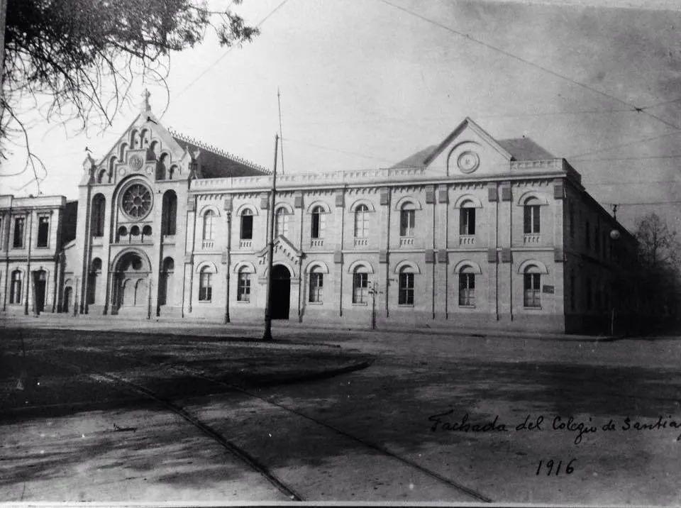 Colegio Sagrados Corazones de Alameda en 1916 — Colegio de los Sagrados Corazones de la Alameda — 1916 | Chile de Ayer