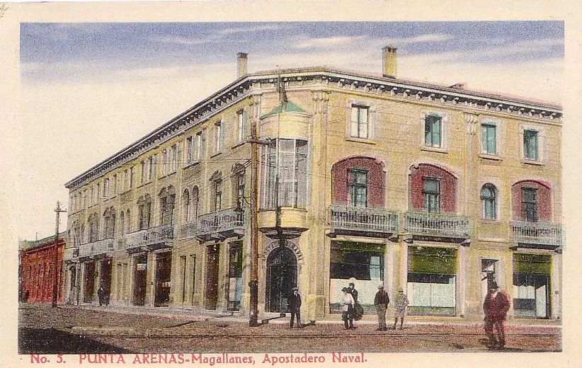 Apostadero Naval, Punta Arenas, años 20 — Ex Apostadero Naval de Punta Arenas — 1920 | Chile de Ayer