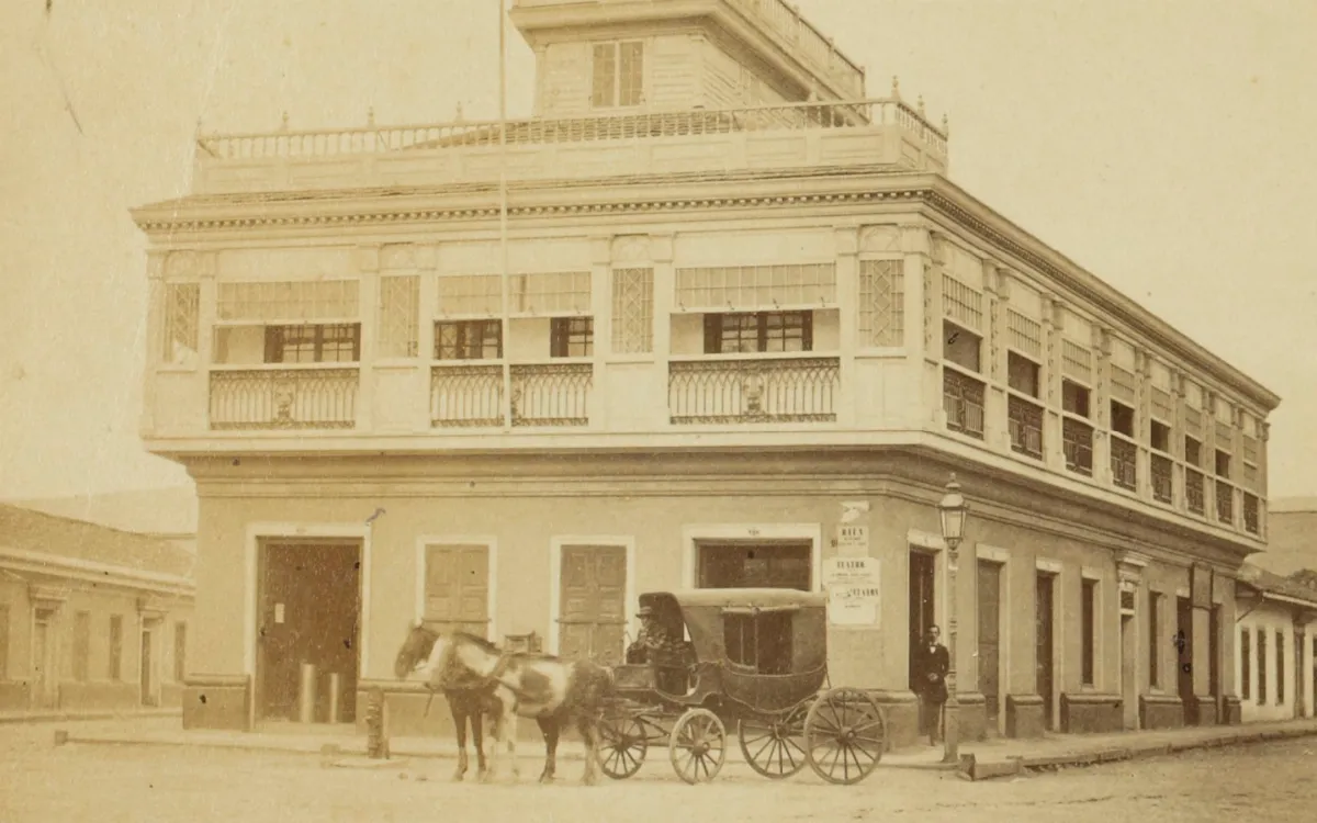 Crucero Rubio de Valparaíso, 1860 — 1860 | Chile de Ayer