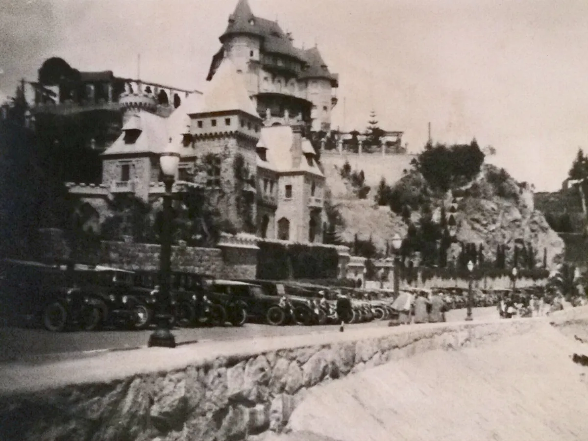 Castillo Ross de Viña del Mar en 1918 — Playa Miramar — 1918 | Chile de Ayer