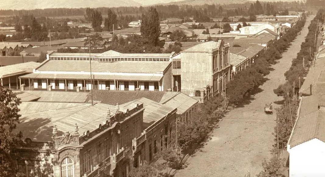 San Fernando en 1915 — Calle Manuel Rodríguez — 1915 | Chile de Ayer