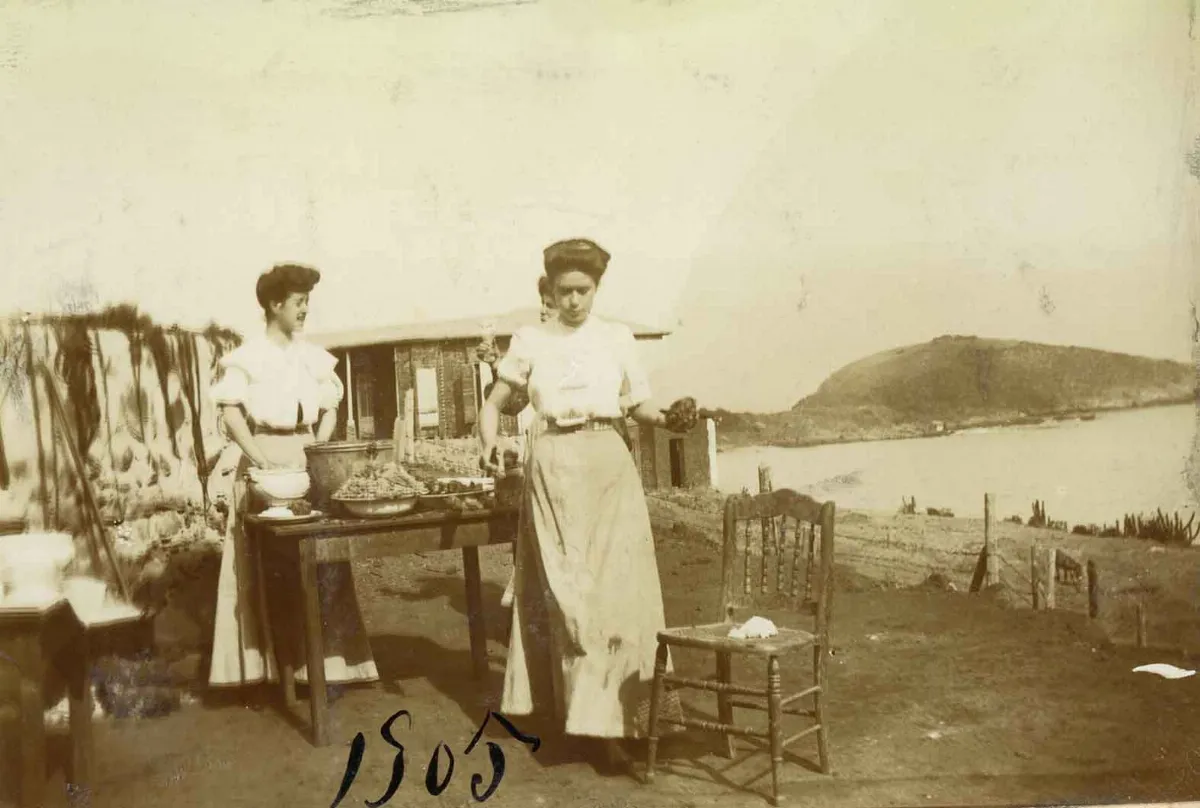 Zapallar en 1905 — Bahía de Zapallar — 1905 | Chile de Ayer