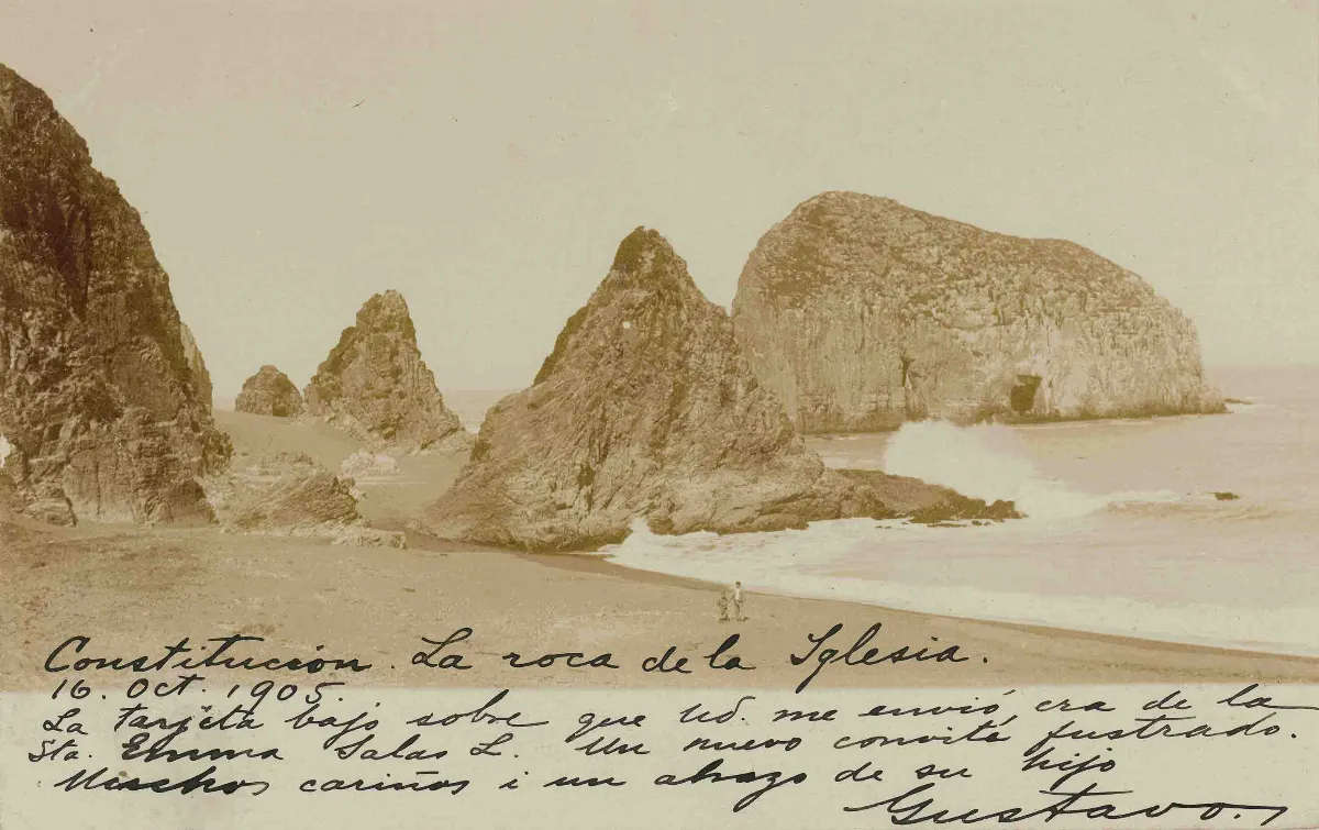 Playa de Constitución 1905 — 1905 | Chile de Ayer