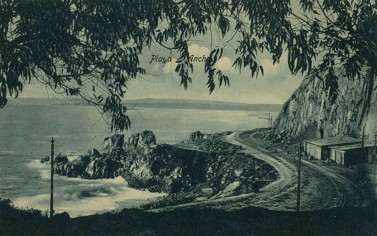 Avenida Altamirano de valparaíso en 1913 — 1913 | Chile de Ayer