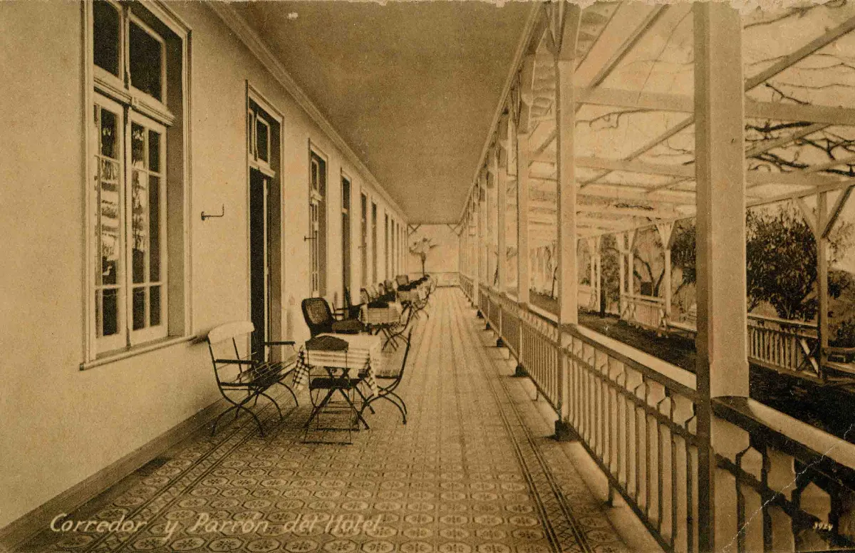 Hotel desconocido, ca. 1900 — 1900 | Chile de Ayer