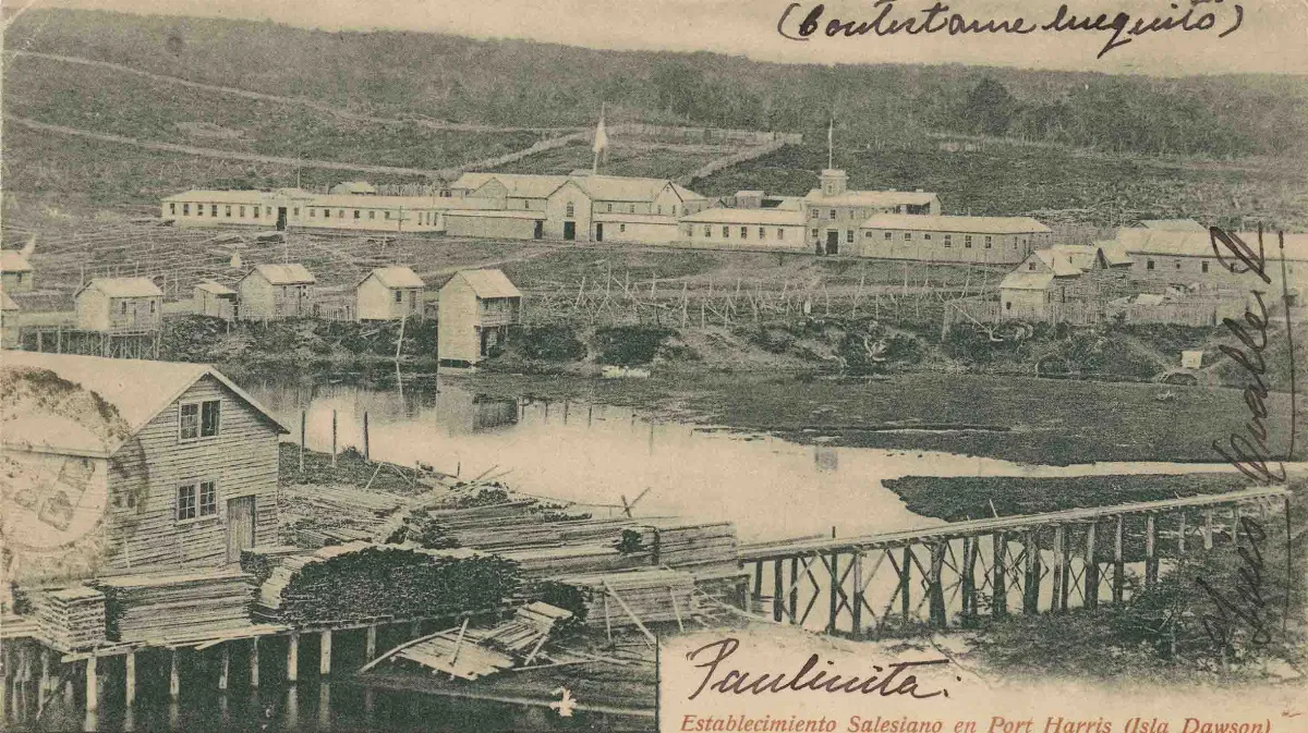 Isla Dawson Puerto Harris , ca. 1910 — 1910 | Chile de Ayer