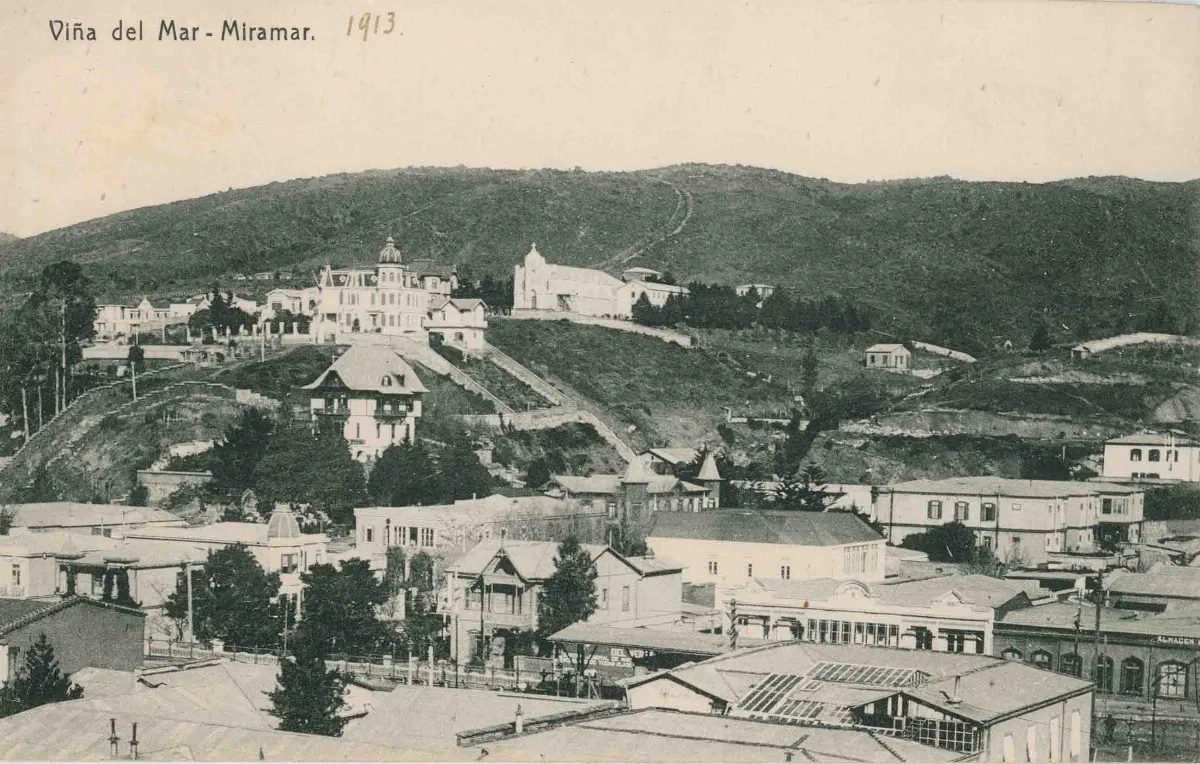 Miramar de Viña del Mar en 1913 — 1913 | Chile de Ayer