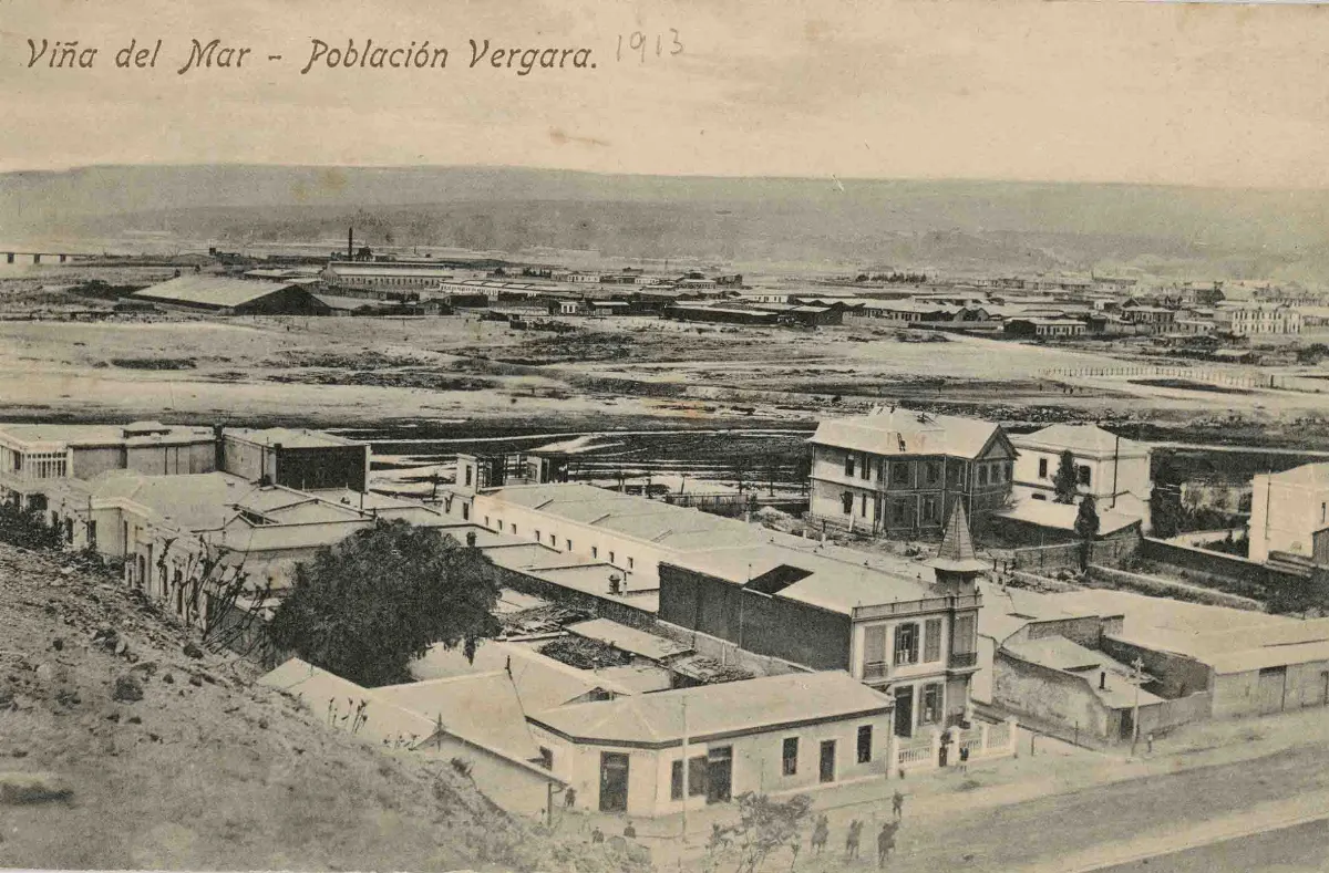 Población Vergara de Viña del Mar en 1913 — 1913 | Chile de Ayer