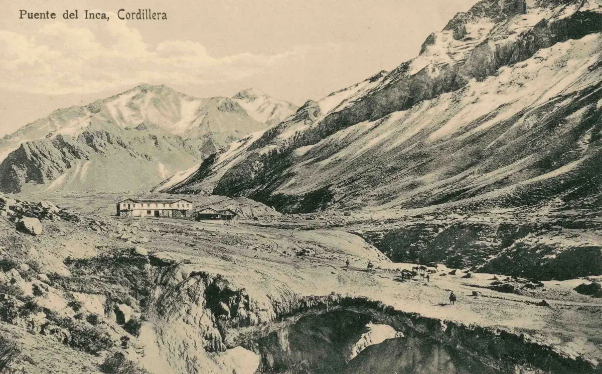 Puente del inca ca. 1915 — 1915 | Chile de Ayer