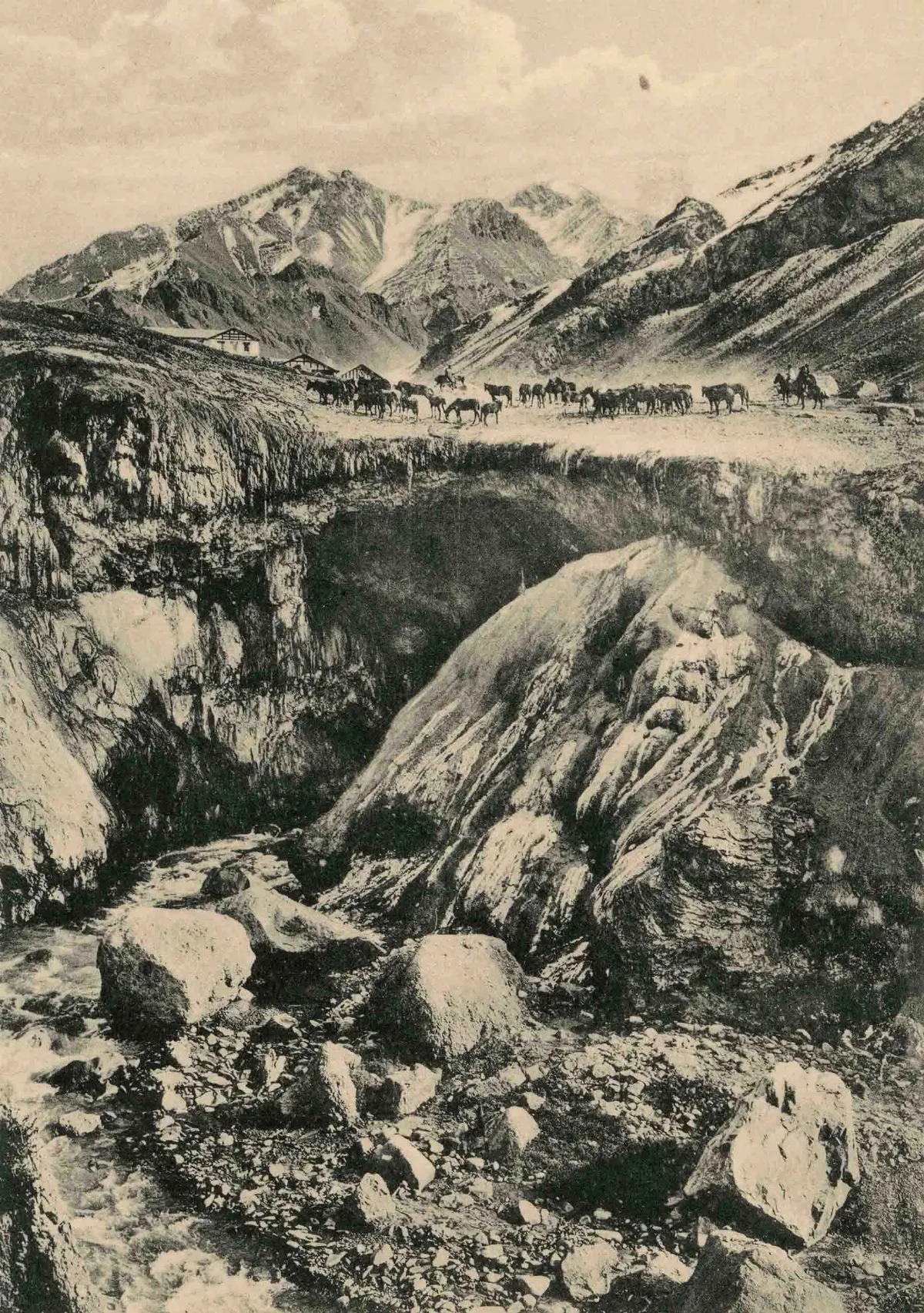 Puente del inca ca. 1915 — 1915 | Chile de Ayer