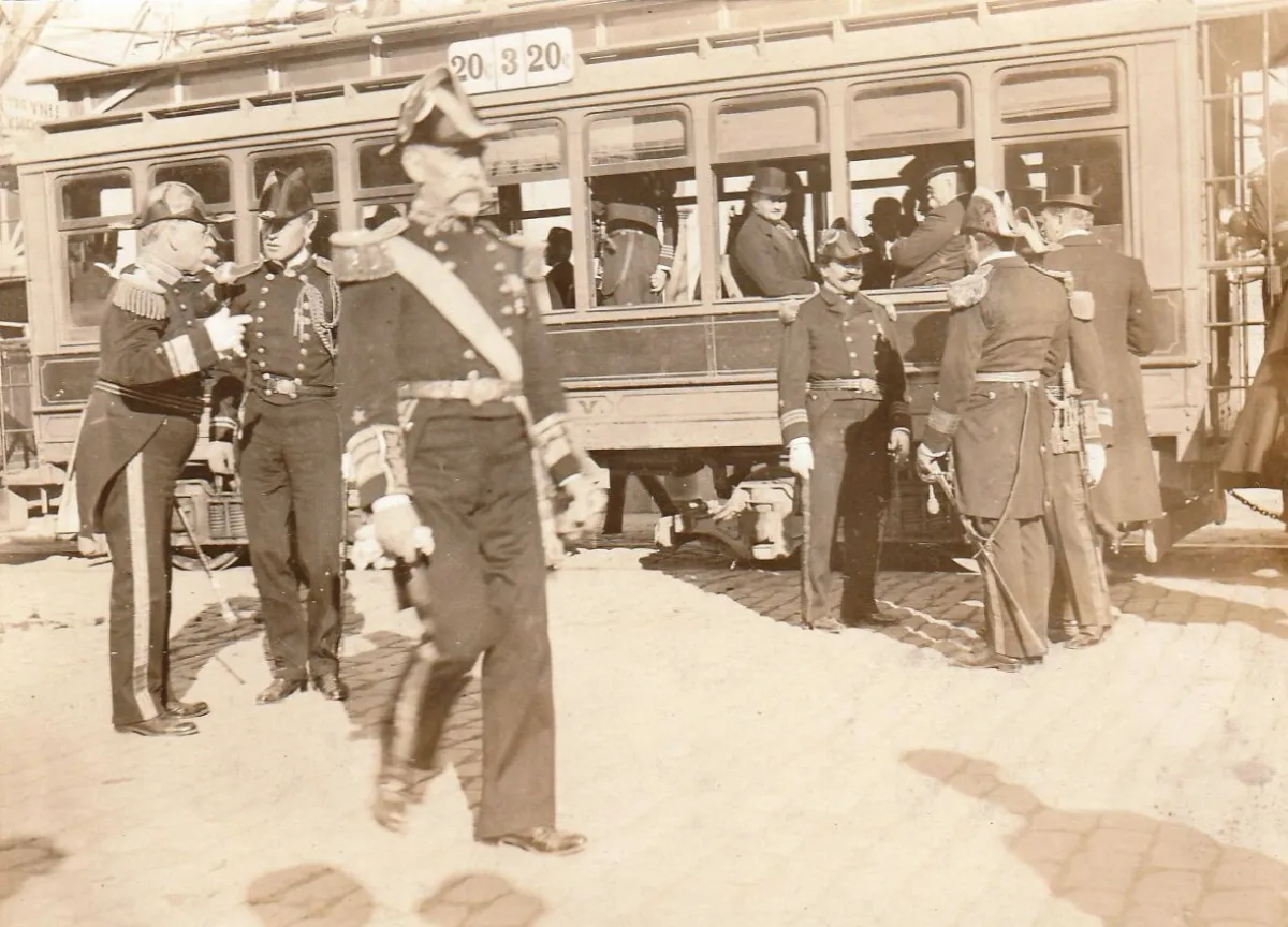 Centenario en Valparaíso, 1910 — Plaza Sotomayor — 1910 | Chile de Ayer