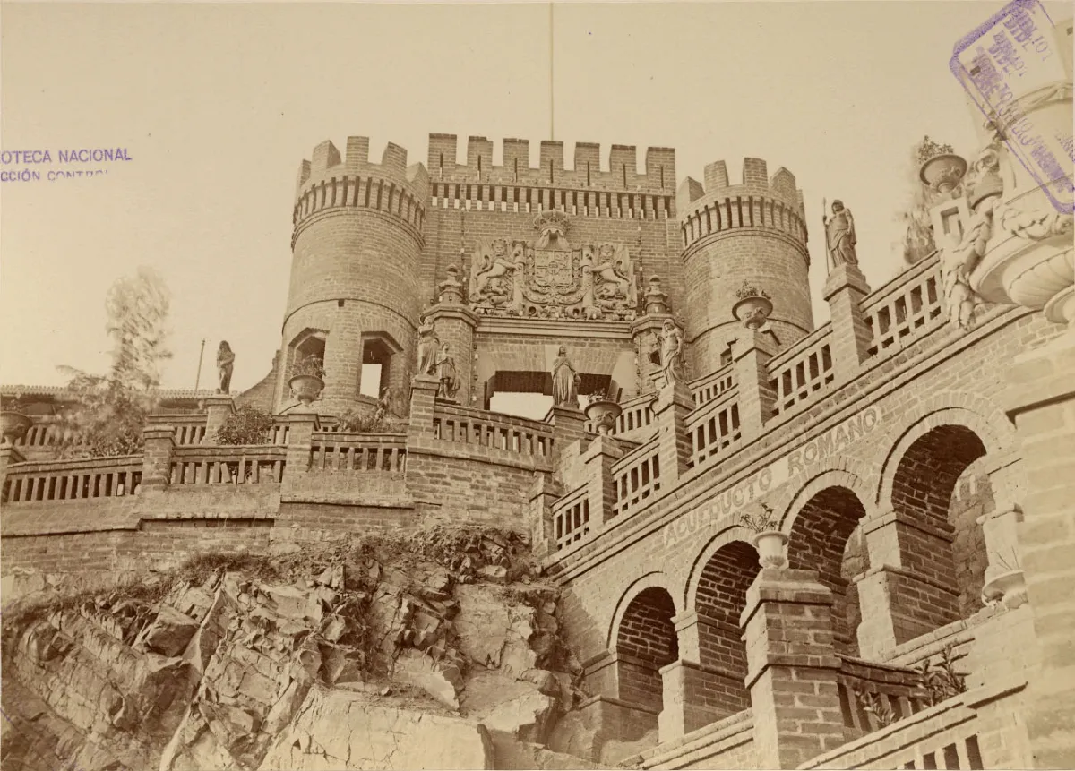 Cerro Santa Lucía, 1874 — 1874 | Chile de Ayer