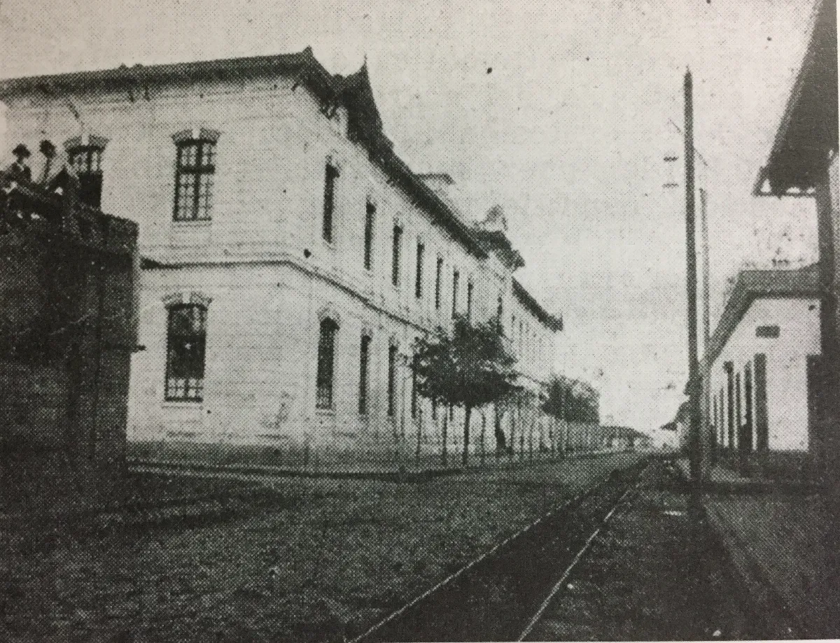 Liceo de Hombres de Cauquenes en 1920 — Liceo de Hombres de Cauquenes — 1920 | Chile de Ayer