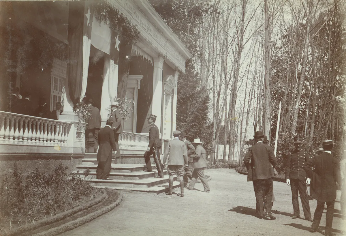 Palacio Las Majadas de Pirque, CA 1901 — Las Majadas de Pirque — 1901 | Chile de Ayer