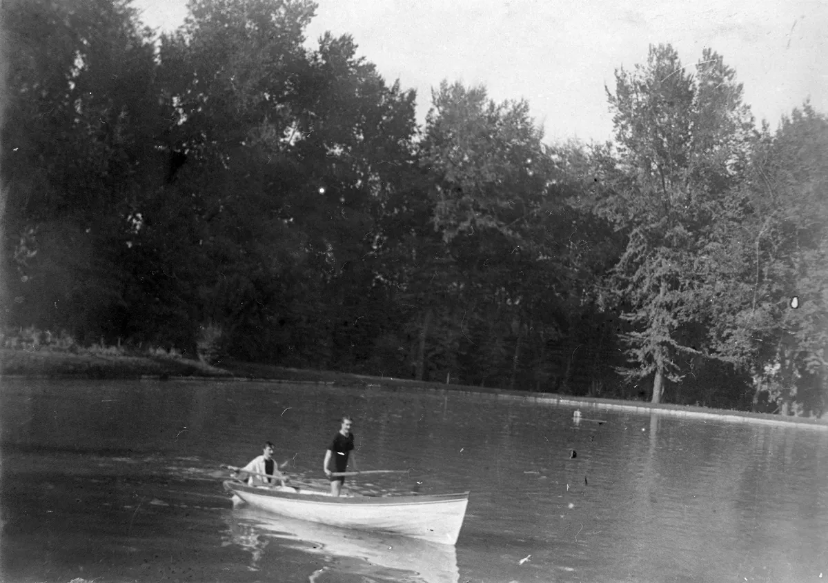 Parque Las Majadas de Pirque, CA 1901 — Las Majadas de Pirque — 1901 | Chile de Ayer