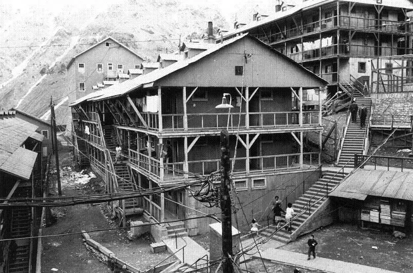 Calles de Sewell, ca. 1915 — Sewell — 1915 | Chile de Ayer