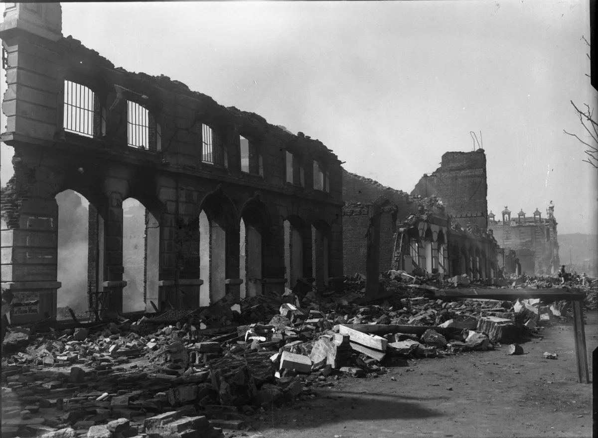Terremoto Valparaiso, 1906 — Valparaíso — 1906 | Chile de Ayer