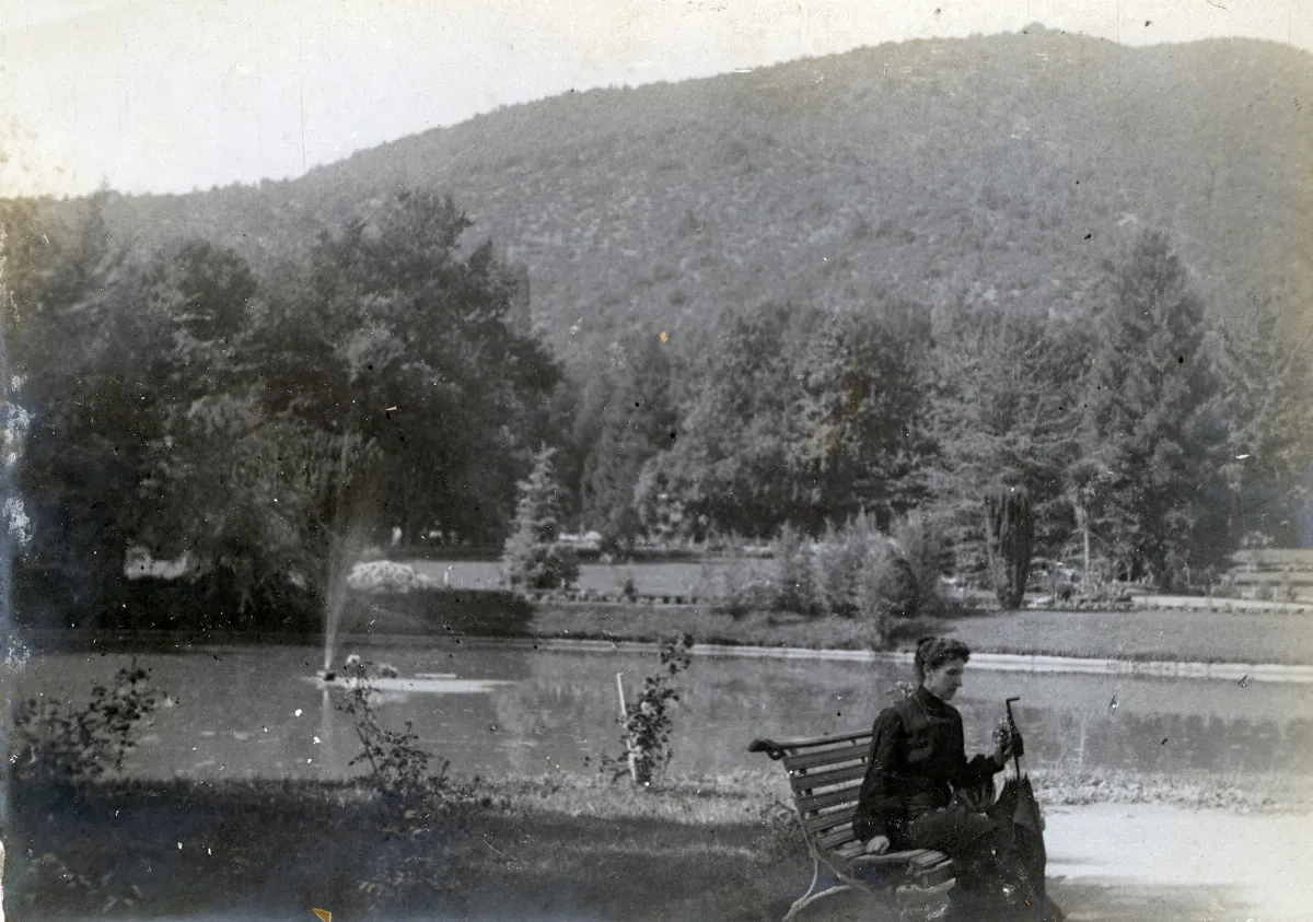 Parque Las Majadas de Pirque, CA 1901 — Las Majadas de Pirque — 1901 | Chile de Ayer